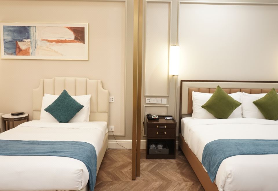 家庭双床房 温馨舒适 亲子共享