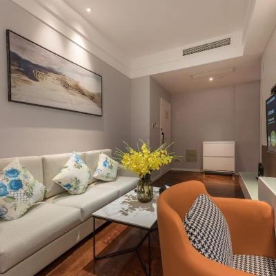 兩房豪華套房 蘇州金雞湖博覽中心瑞貝庭公寓飯店優惠