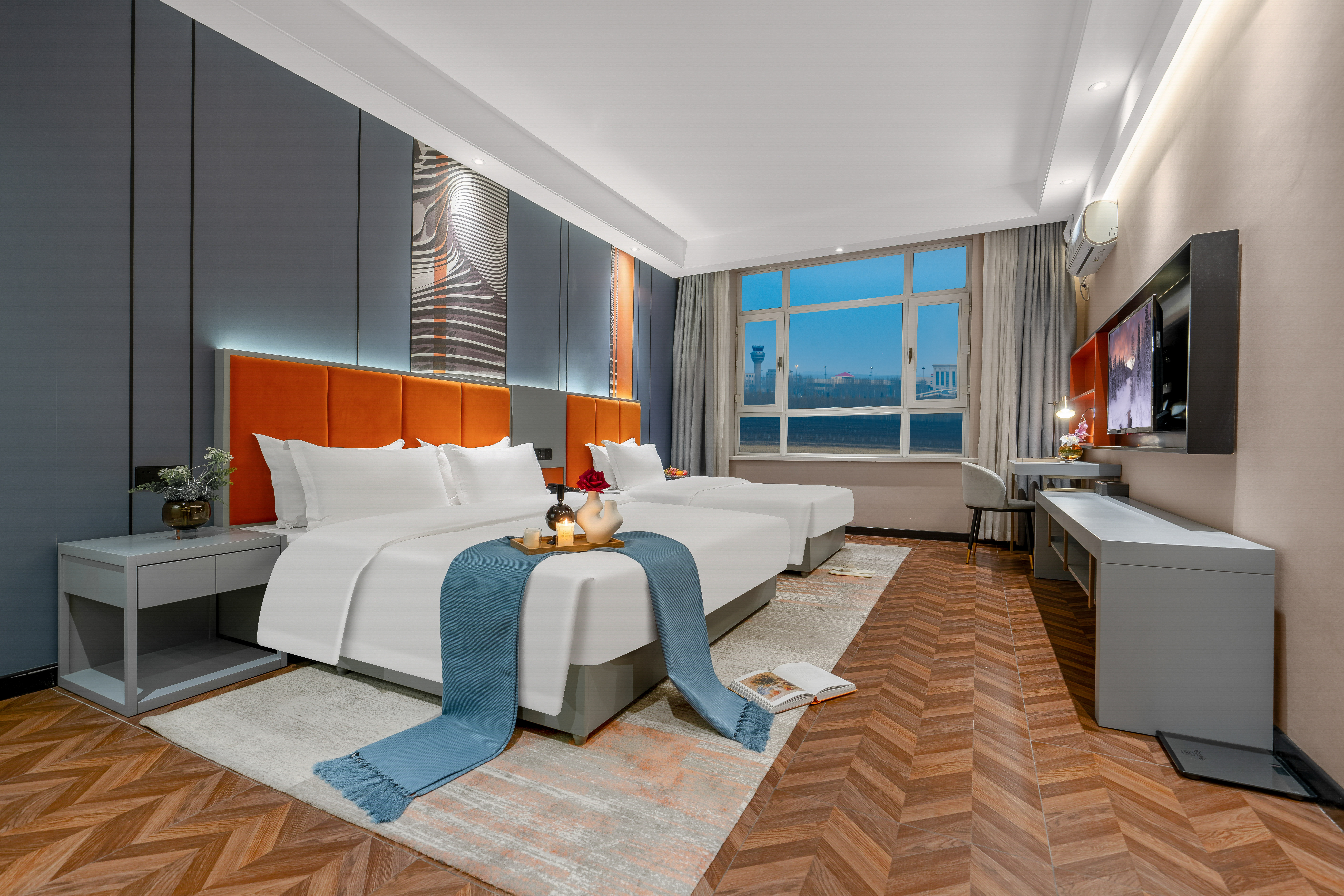 轻奢超大家庭双床房【智能马桶+腿足按摩器+乾湿分离】