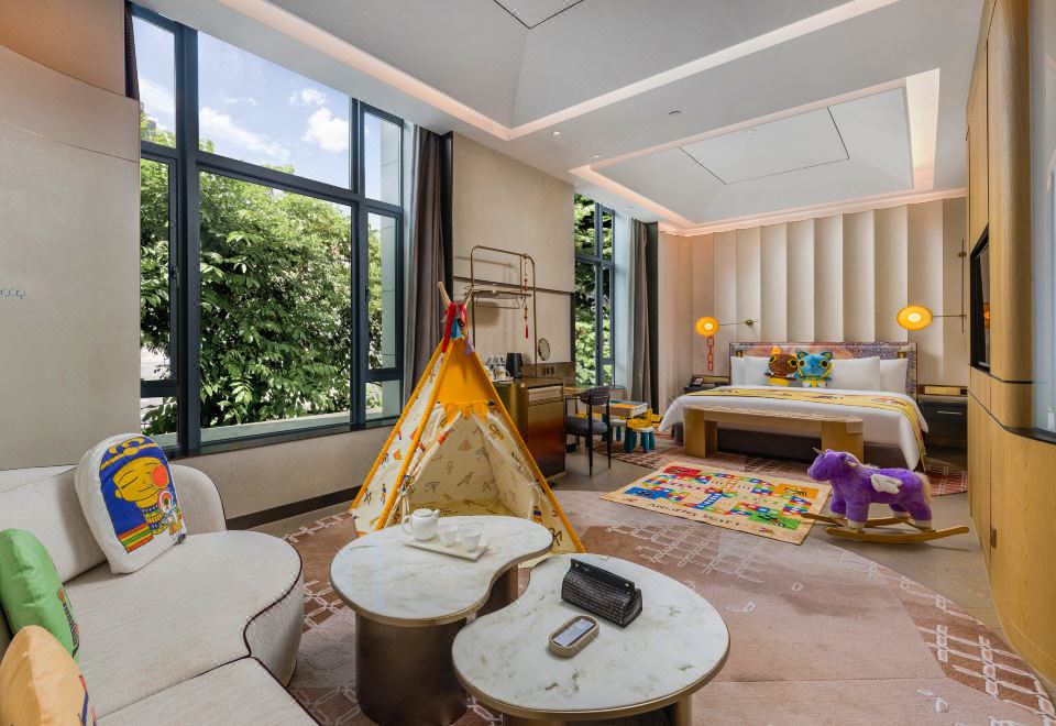 Hotel Indigo Xiamen HaicangEgypt Mythology Family Double Bed Room - Tent Childlike