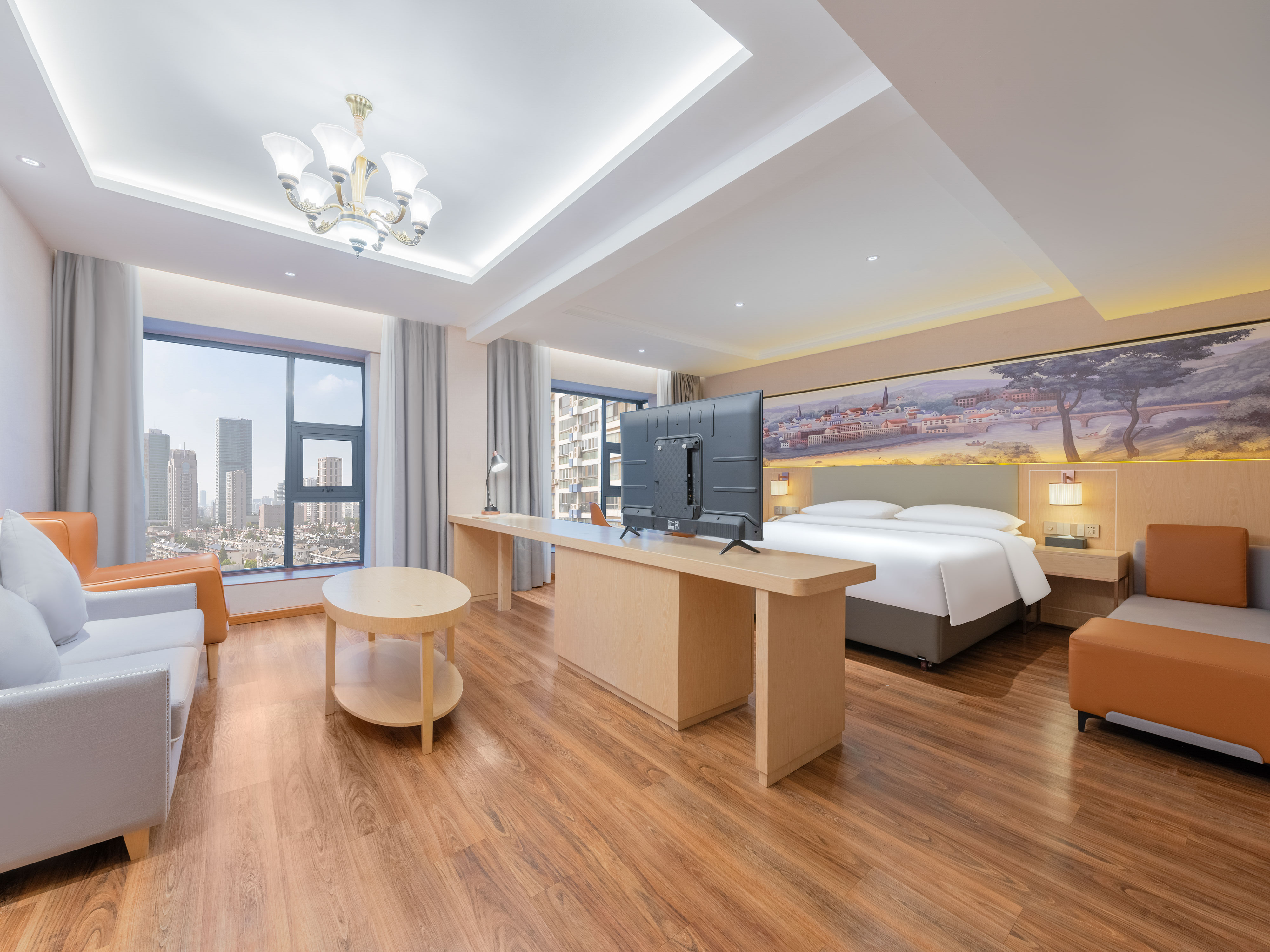 行政套房｜高清电视｜视野开阔｜深睡记忆枕