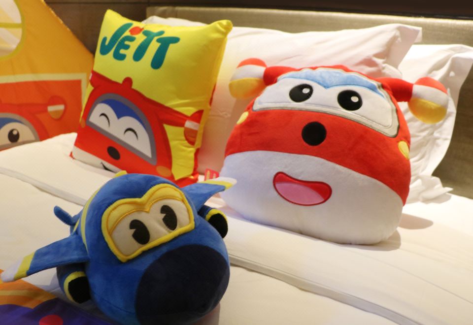 超级飞侠亲子主题双床房