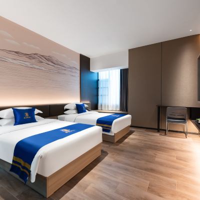 速8智能丨優致雙床房{全屋智能+寫字桌} 速8精選飯店（上饒高鐵站店）優惠