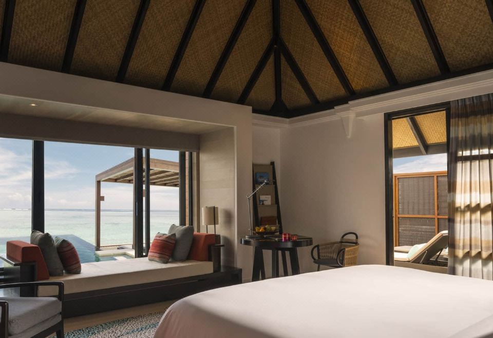 2晚豪华沙滩庭院+2晚日落水上泳池别墅