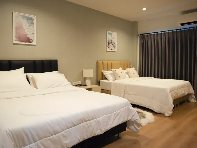 ห้องอีโคโนมี่ สำหรับ 4 ท่าน ห้องน้ำรวม