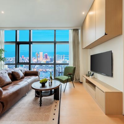 新澳門景觀兩卧室套房（E座） 楓雨國際公寓（珠海橫琴口岸店）優惠