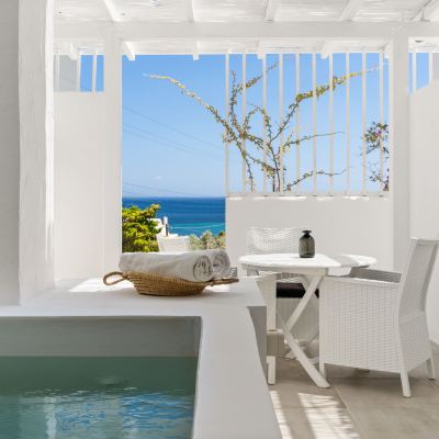 Deluxe Suite With Garden View & Outdoor Jet Tub Mr & MRS White Tinos Promo Code