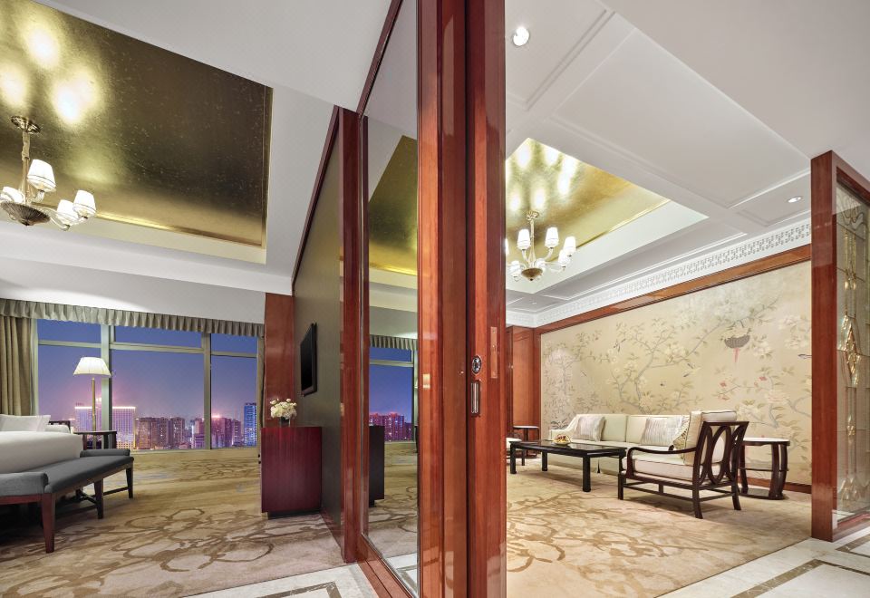 Dongwu New Century Grand Hotel HuzhouExecutive Superior Suite (Panoramic Floor-to-Ceiling Window + King Koil Mattress + Lounge Sofa)
