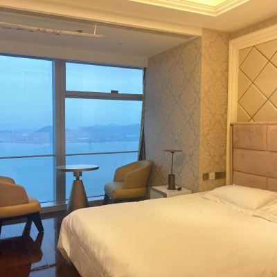 全海景家庭觀海套房 廈門海峽世茂雙子塔海景公寓優惠
