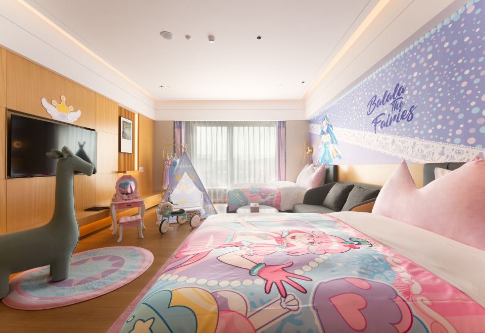 酷芽巴啦啦公主園景雙床房