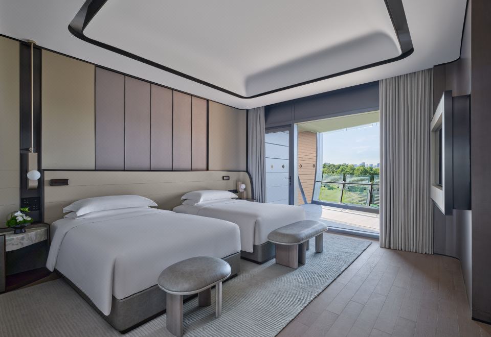 尊享阳台房双床