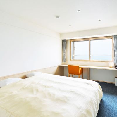 新装洋室ダブル 湯の川温泉 湯の浜ホテル クーポン