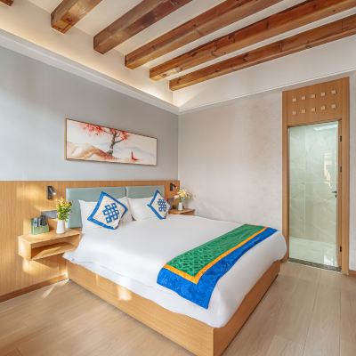 菩提安邸·大床房「彌散櫃檯供氧+全屋地暖+零壓睡眠」 香格里拉菩提心院客棧優惠