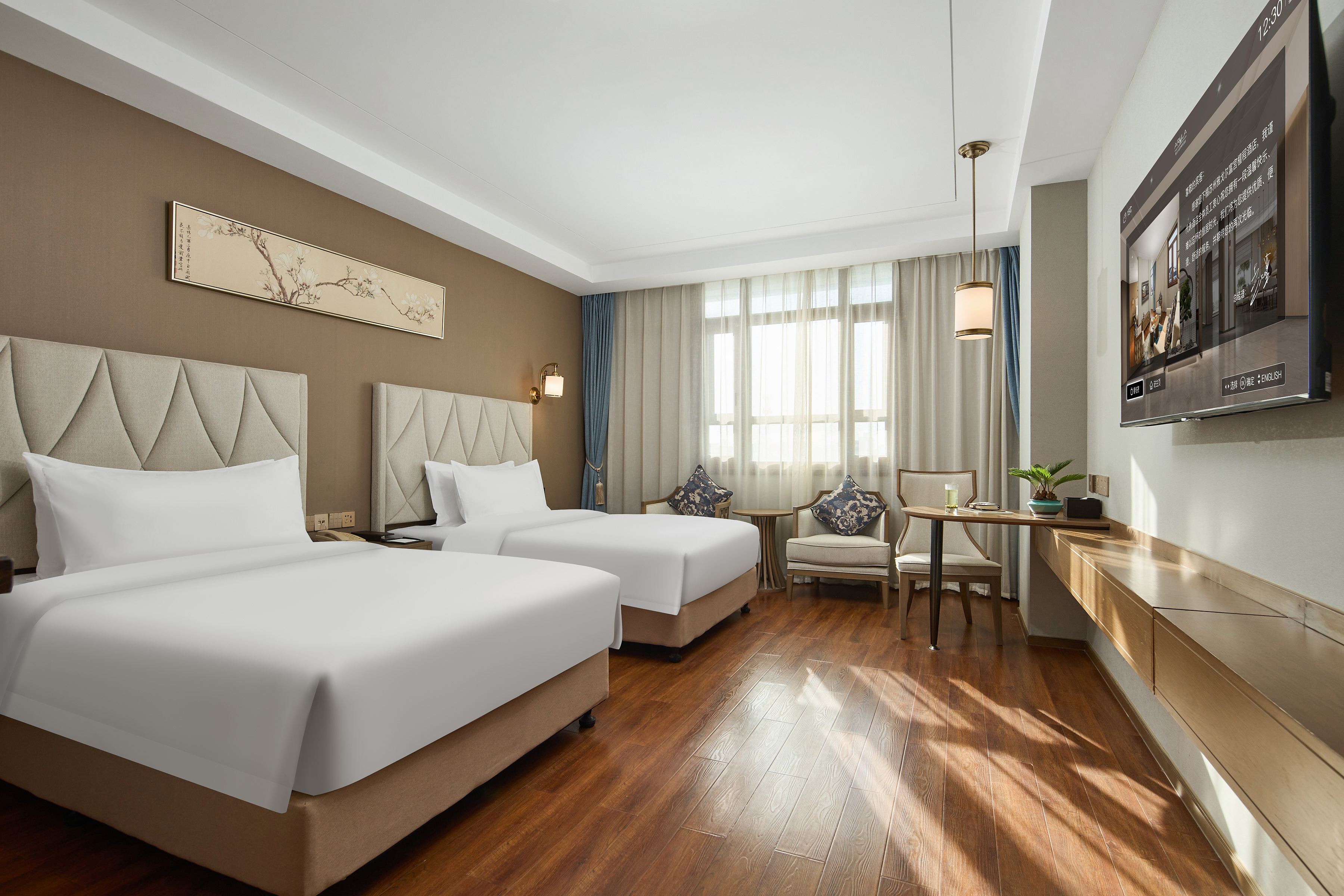 Arula·商务双床房（可投屏液晶电视）