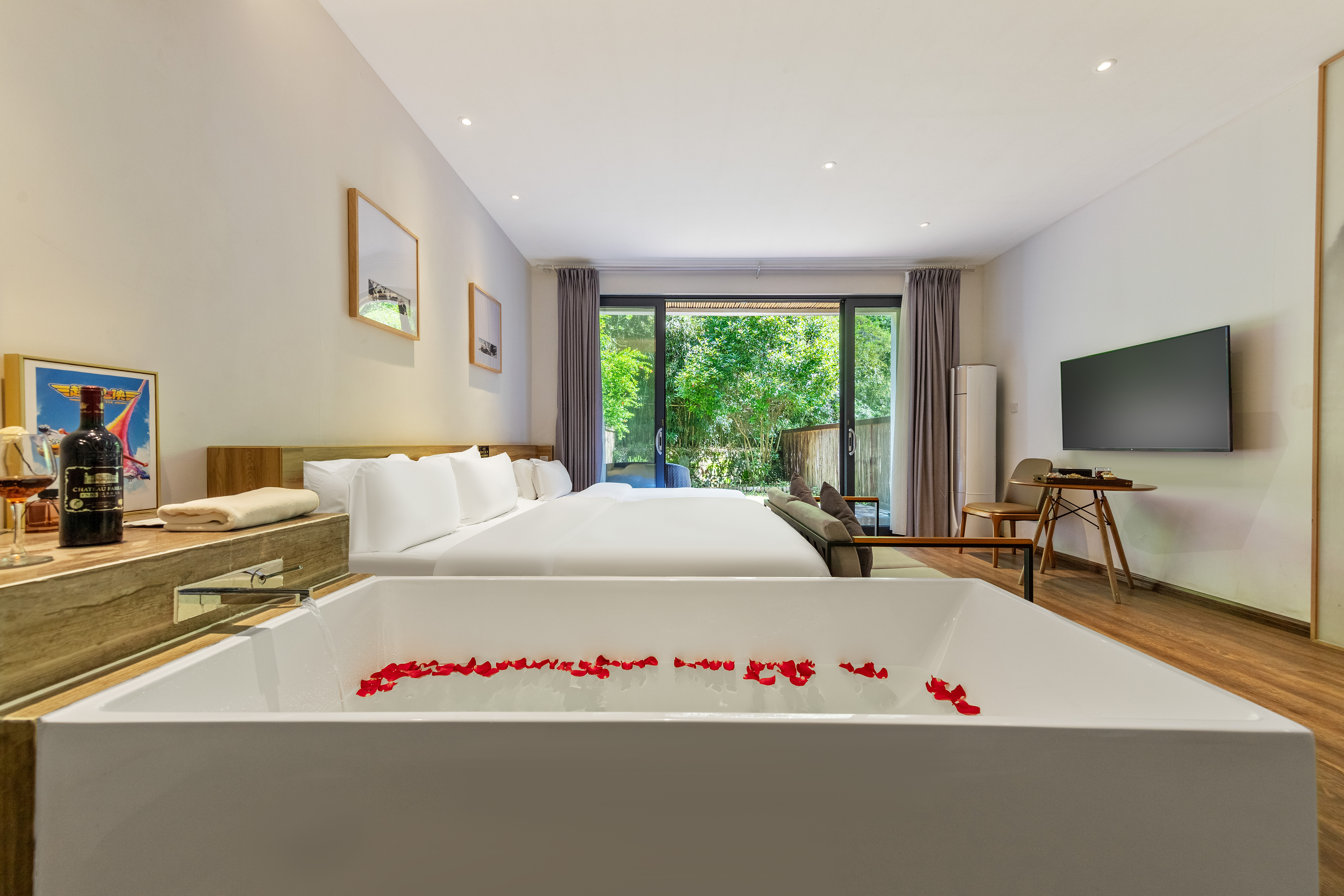 栖迟·庭院家庭亲子房「私人庭院+亲子童趣+轻奢浴缸」