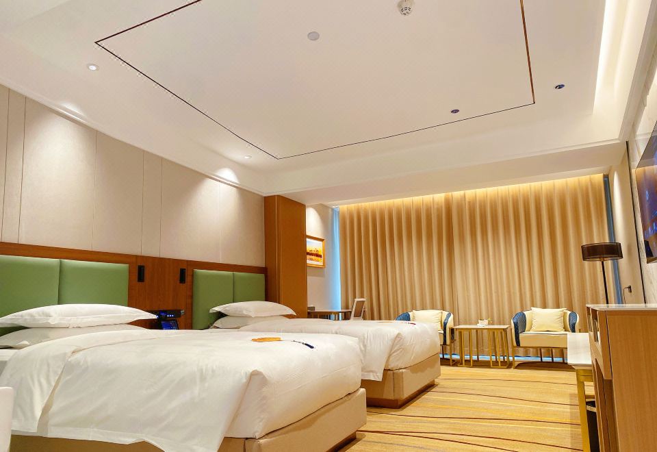 轻奢·智能温泉双床房（全屋智能+温泉私汤+零压床垫）