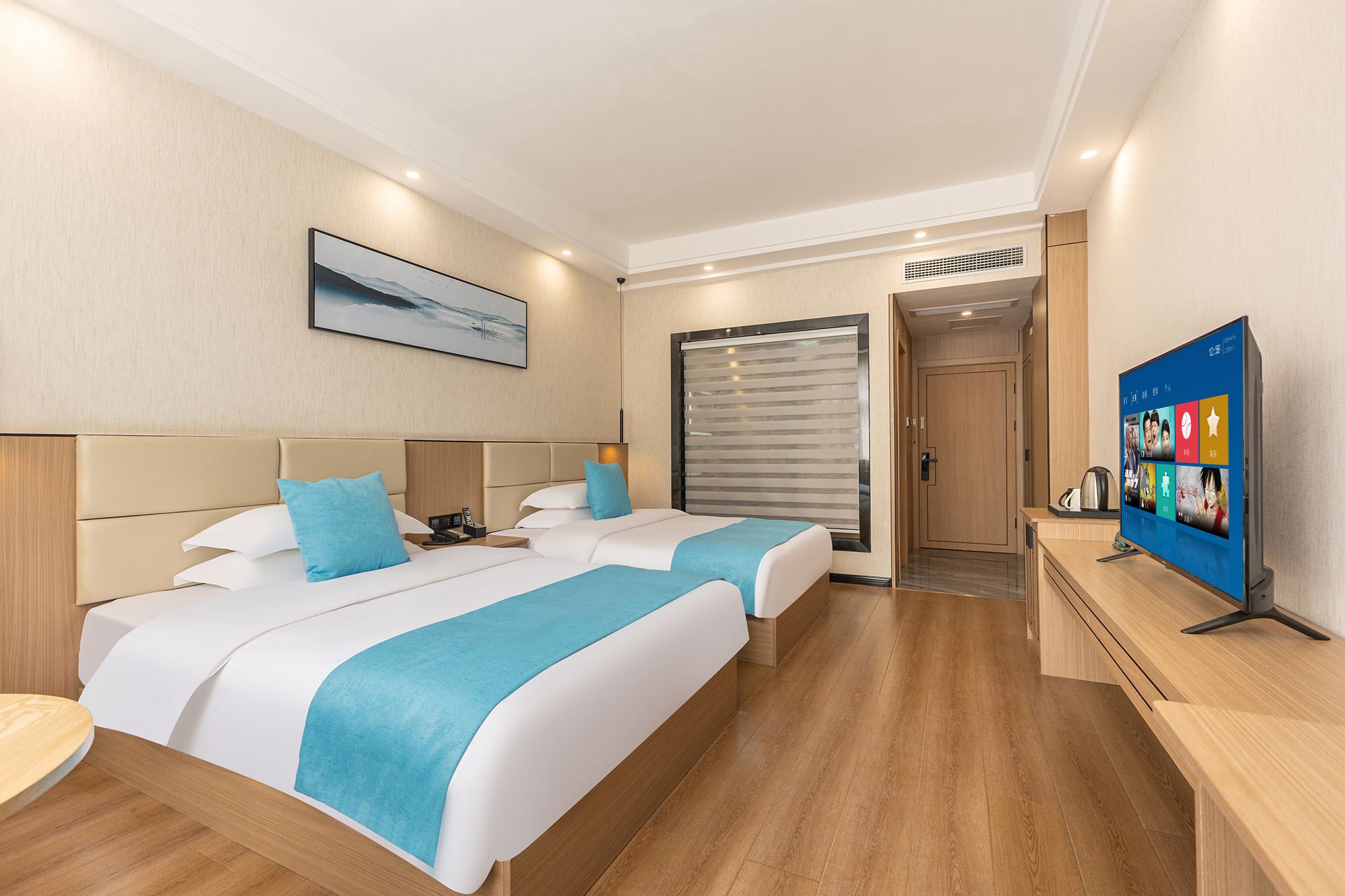 高级标间（阳光通透+休闲椅）