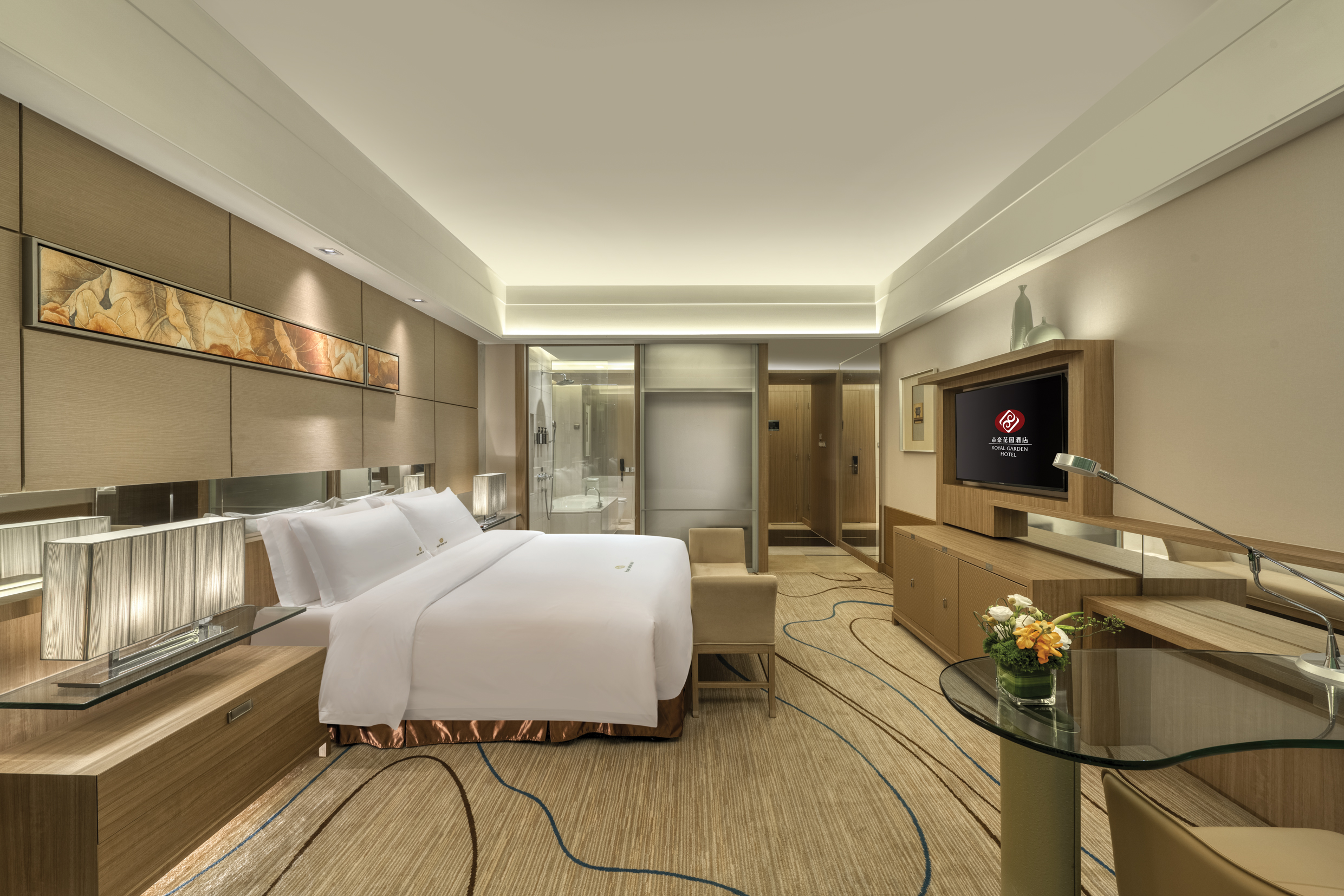 行政山景阳台大床房