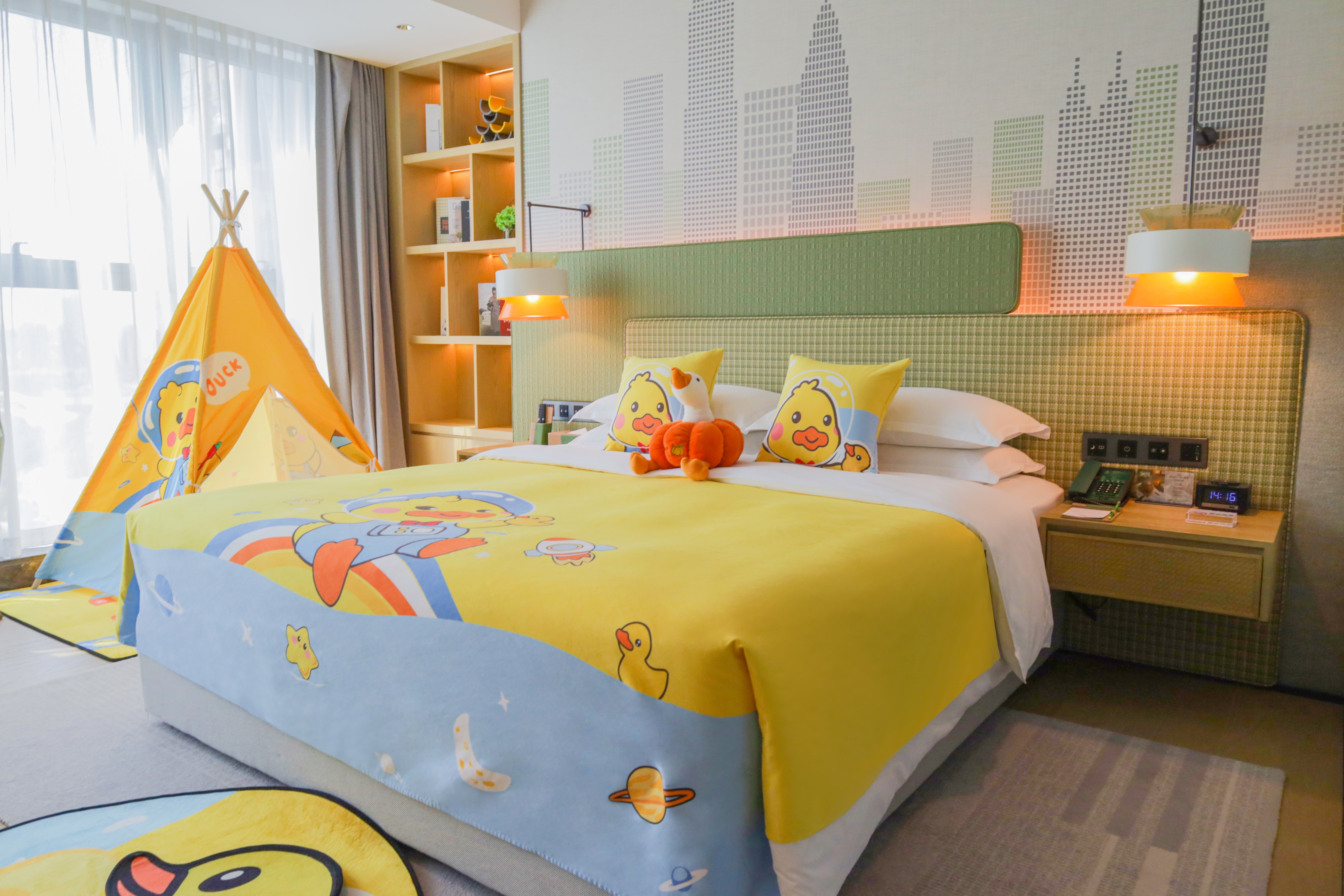 【小黄鸭的假日】亲子主题套房
