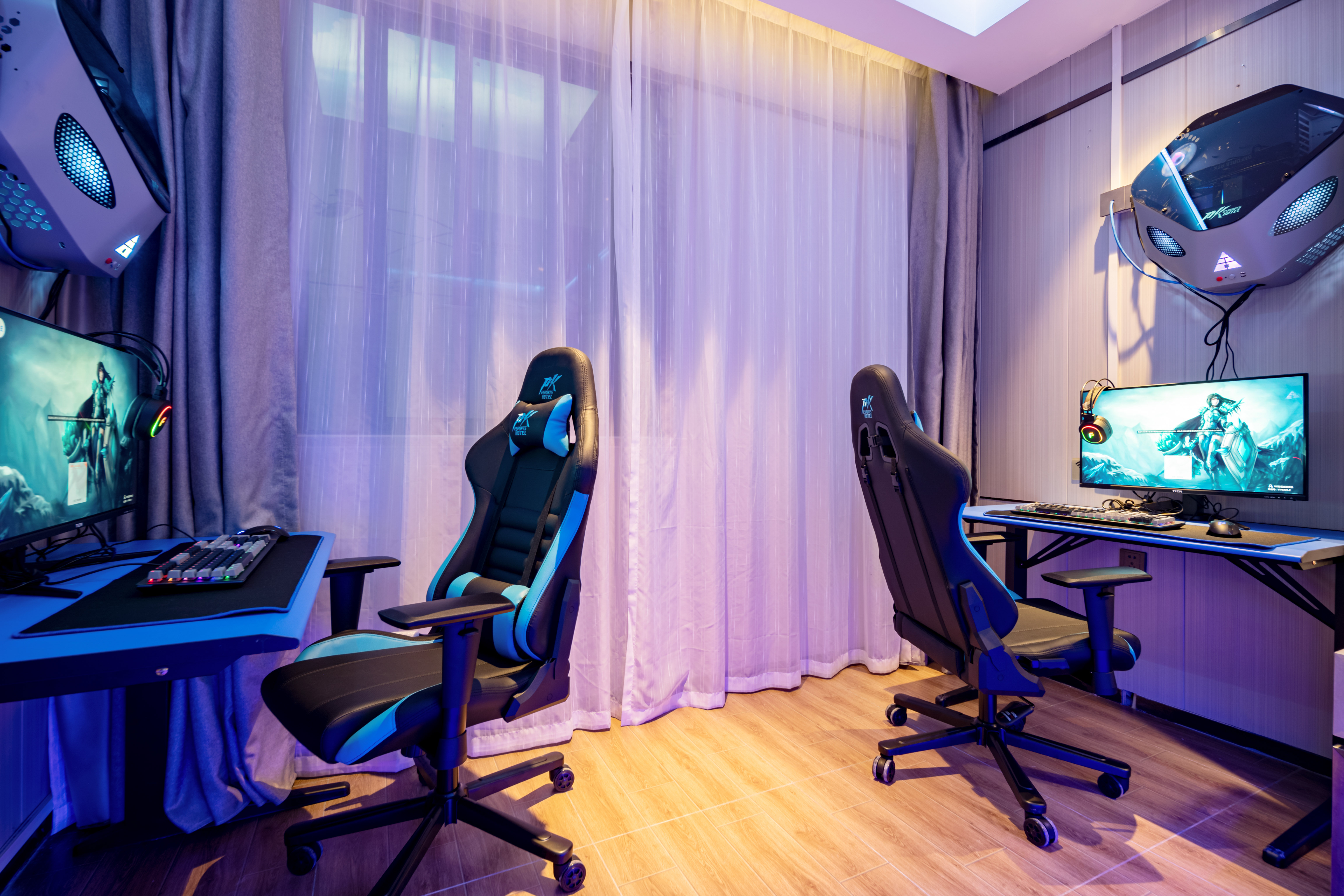 PK e-sports hotel (Xiamen International Convention and Exhibition Center)拼房[RTX3060+32G+i5-12490+27寸2K+M2-240G]-床位