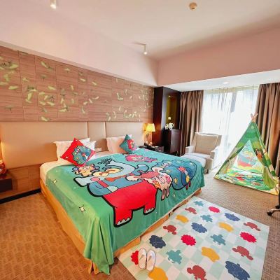 外星小神獸主題超級大床家庭間 西安綠地假日酒店優惠