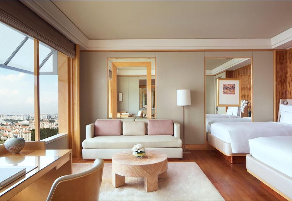 俱乐部豪华加冷景观双床客房