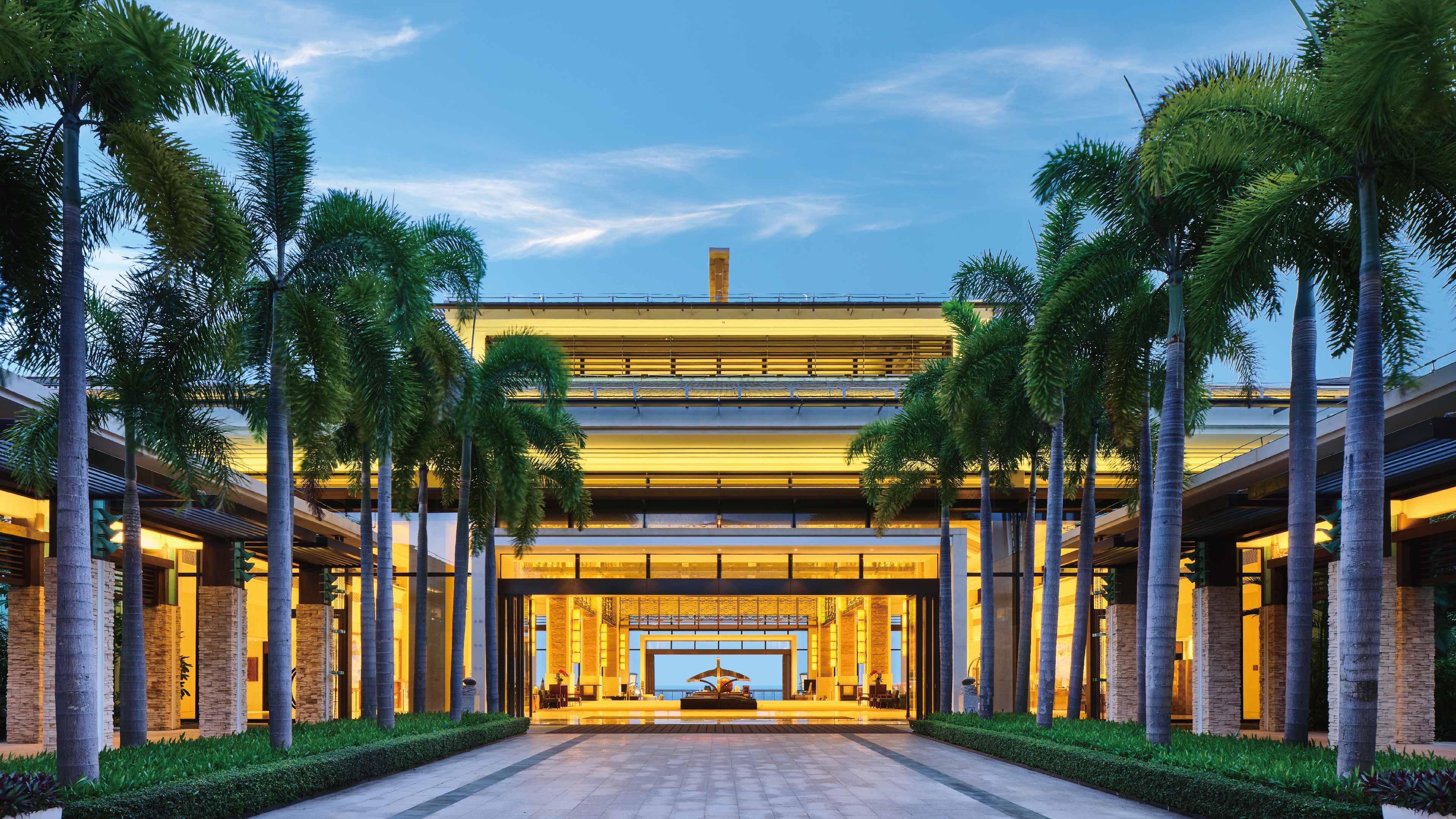 高级园景大床房