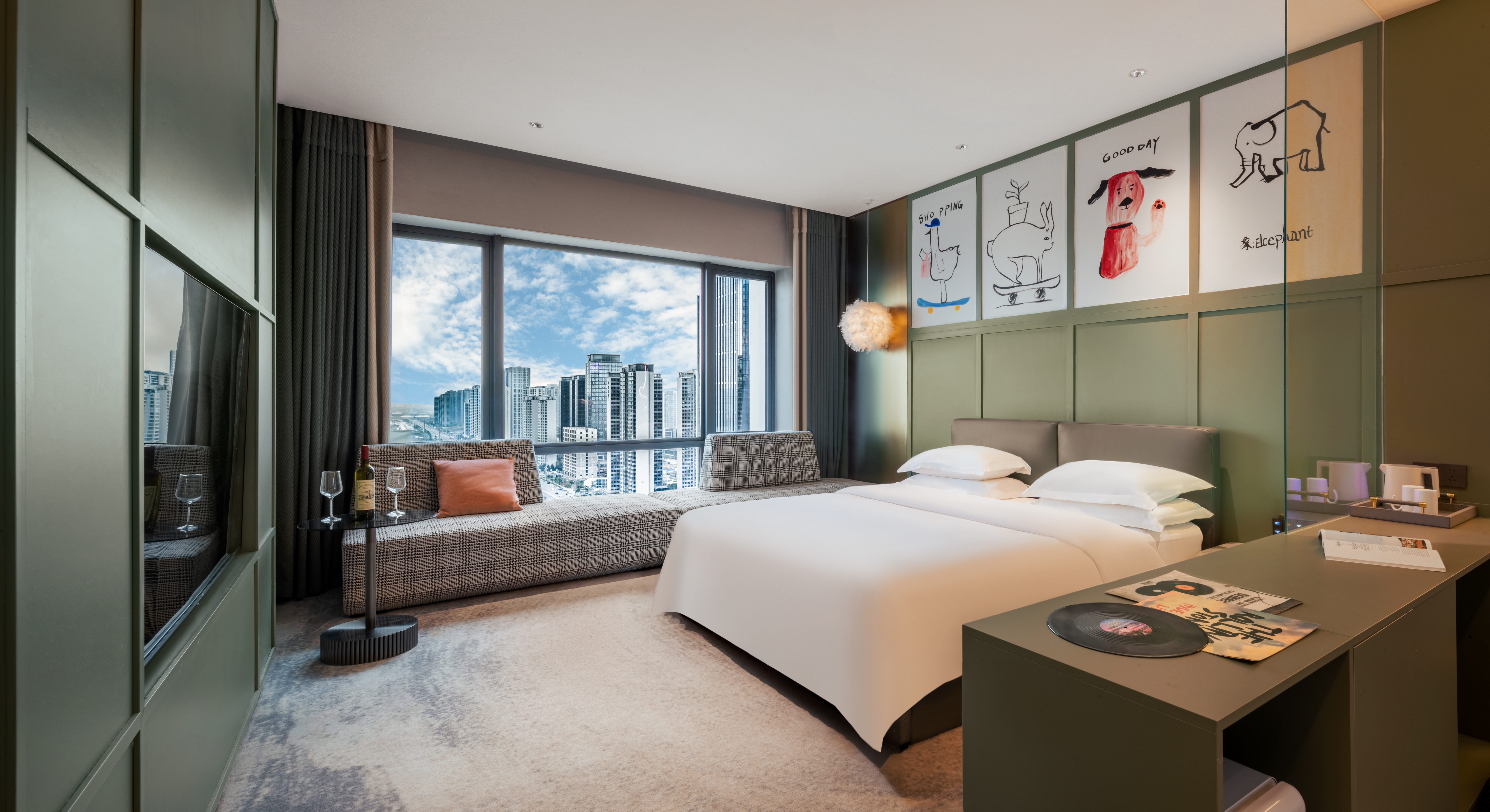 TiAmo粧奁套房[智能客控+芝华仕头等舱床垫+全套科勒衞浴]