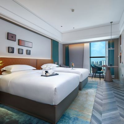 城景雙床房-雲端觀景 美豪雅緻飯店（廣州琶洲會展中心店）優惠