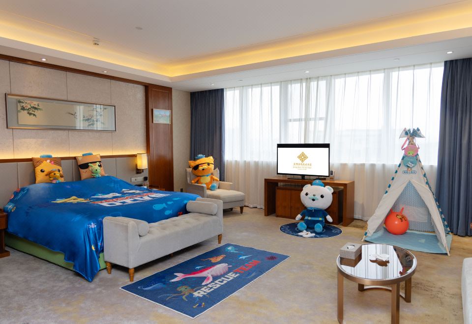 海底小縱隊主題親子房