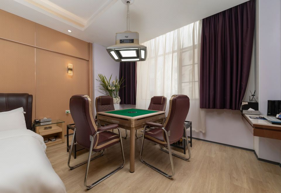 好運麻將大床房（空氣凈化器+冰箱+寬敞窗戶）