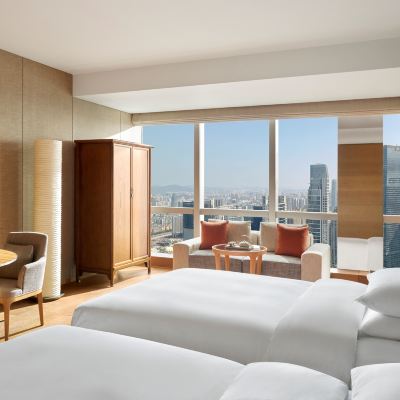 園景客房（雙床） 廣州柏悅飯店優惠