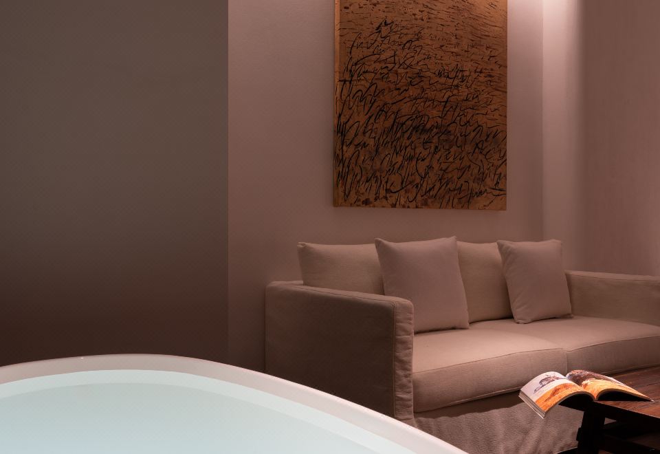 林野.观景浴缸双床房-零压床垫︱智能客控︱极米投屏