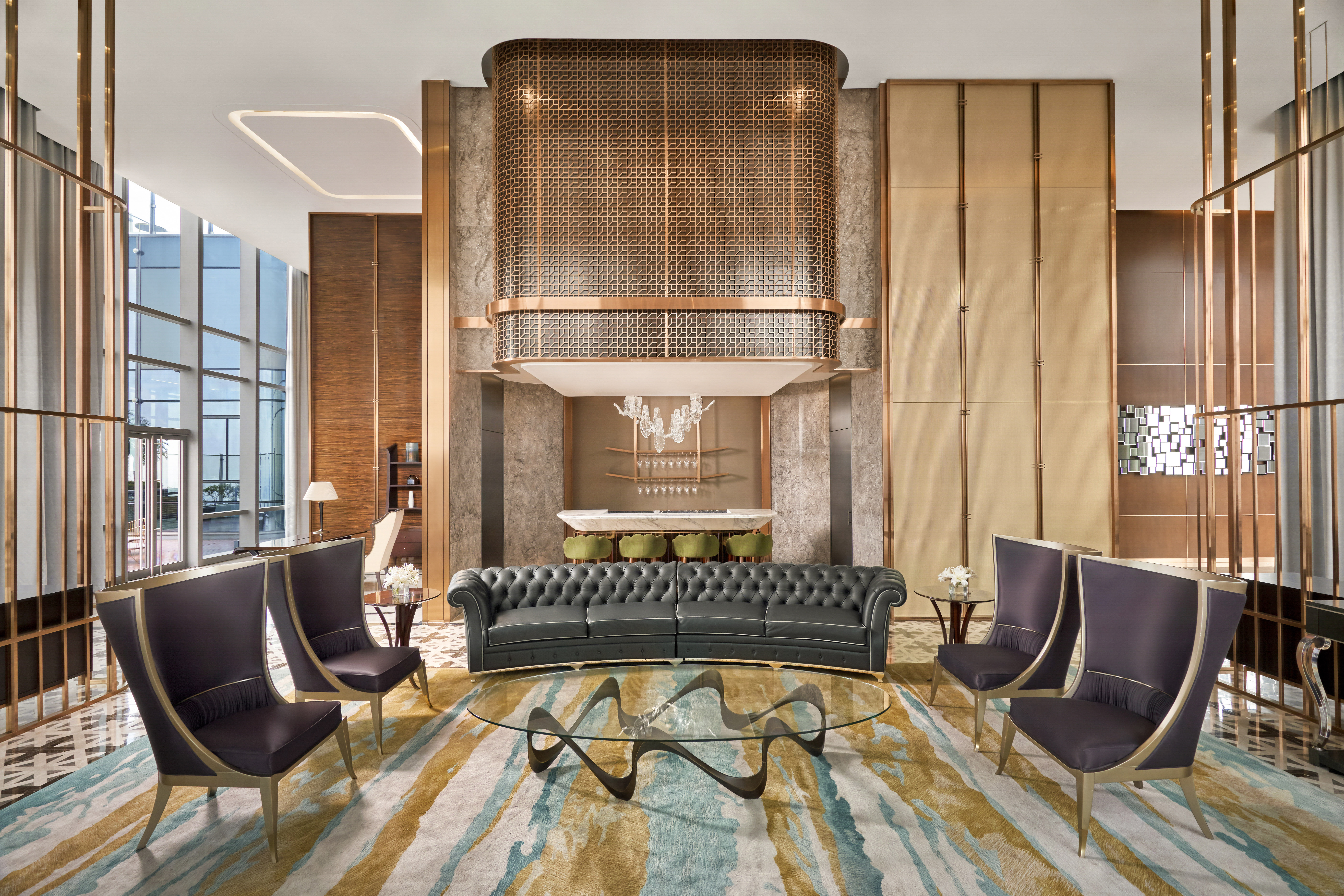 Vinpearl Landmark 81, Autograph Collection总统套房 - 可使用俱乐部酒廊