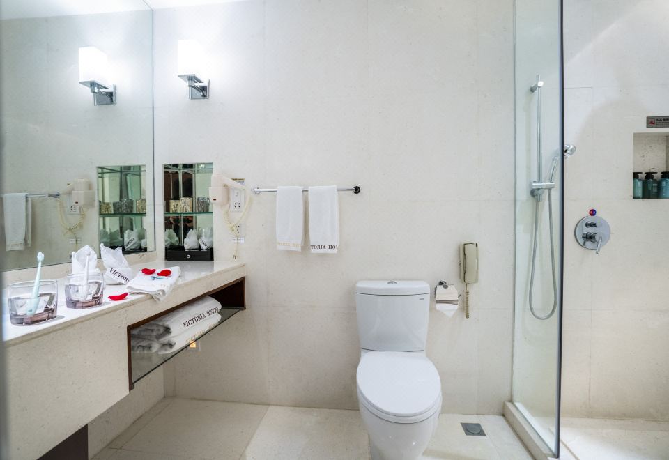 高級雙床房（冰箱+簡約商務風）