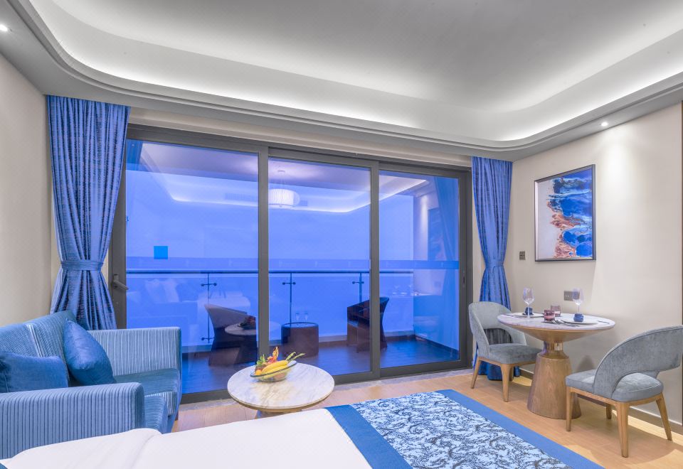 高级海景双床房