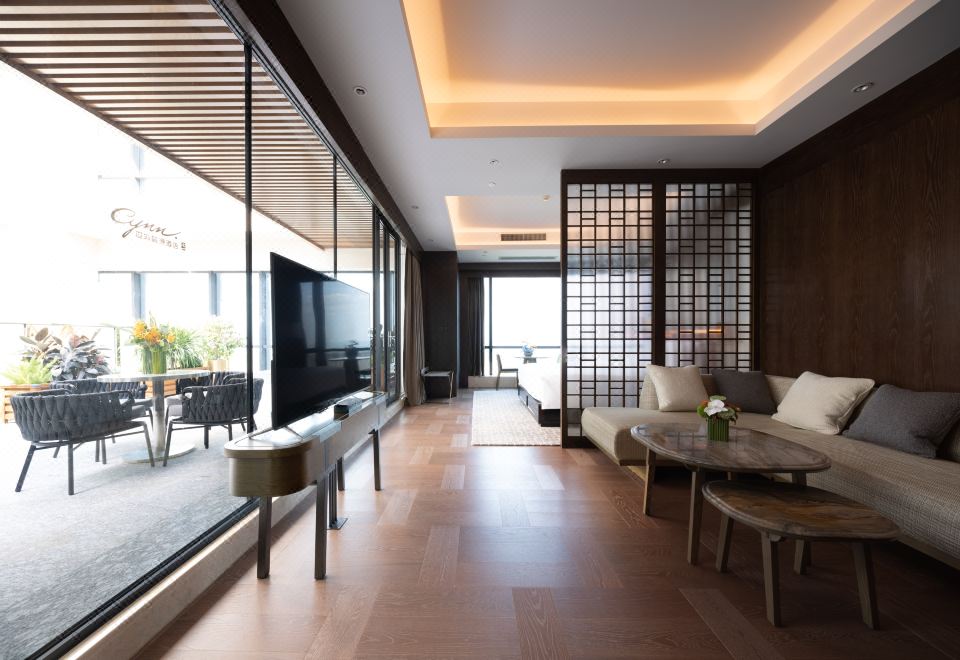 隱于市·空中花園套房（超大庭院+智能客控+浴缸）