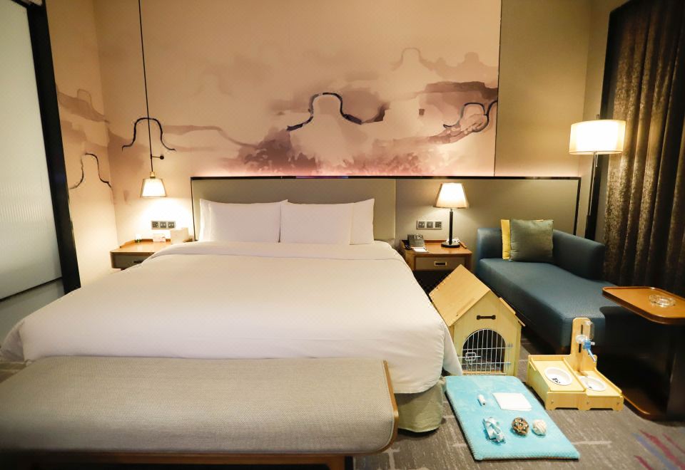 雪绒宠物大床房