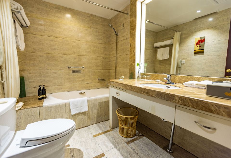 豪华景观圆床房