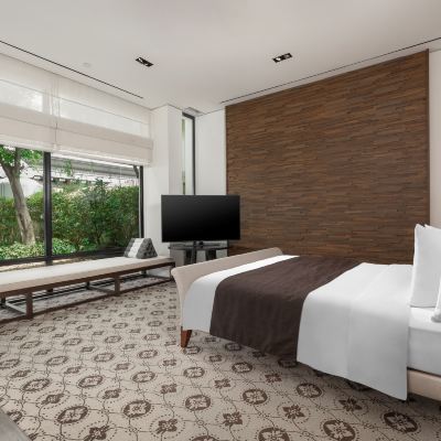 花園別墅大床房 曼谷愛侶灣君悅飯店優惠