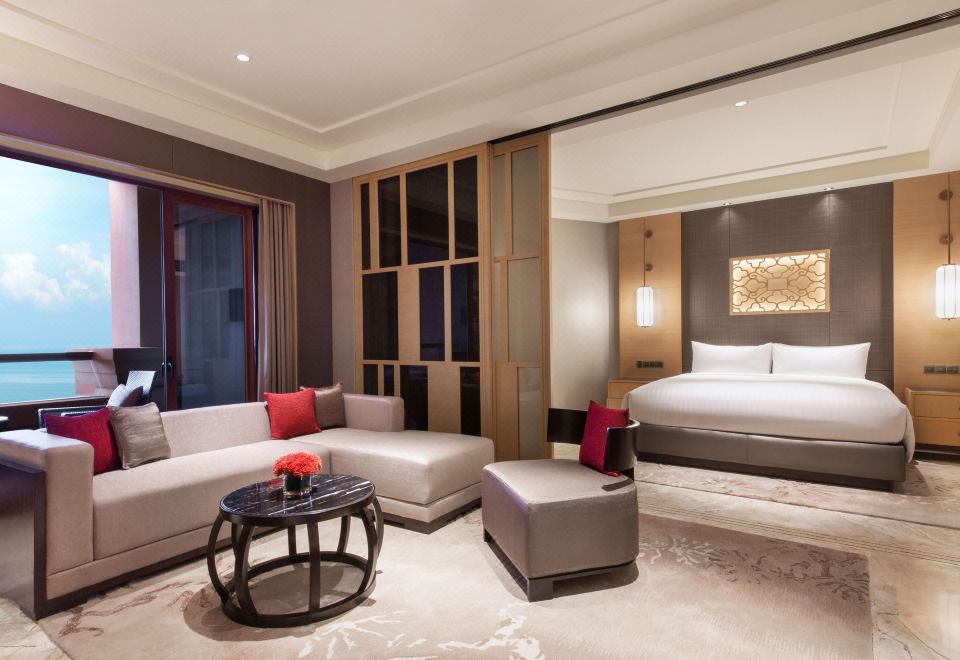 家庭雙臥海景連通套房