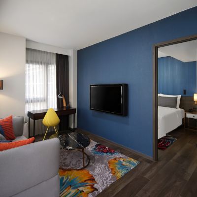 一臥室套房 洲至奢選曼谷新浩中央飯店優惠