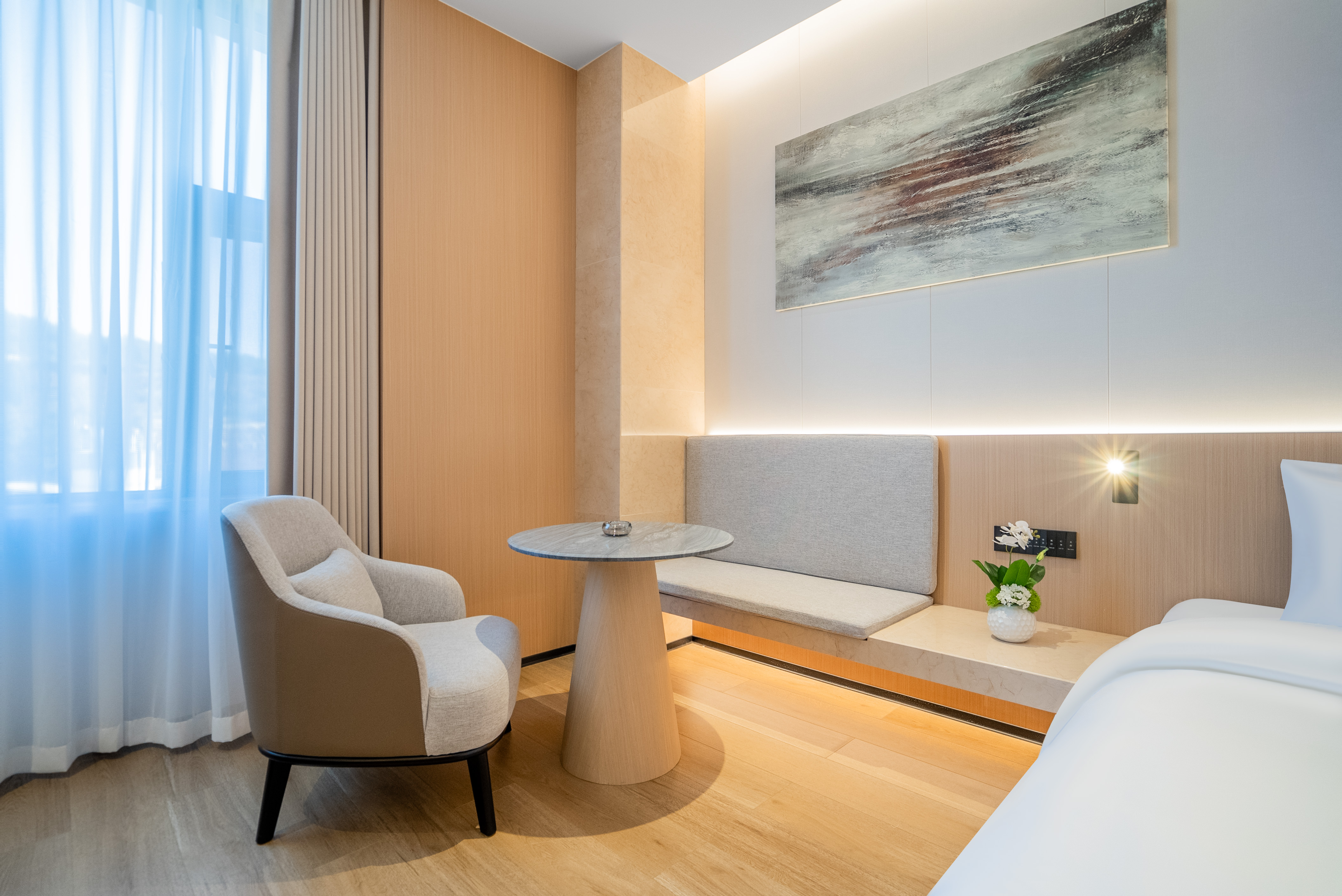 悅享-豪華大床房（助眠床墊+中央空調）