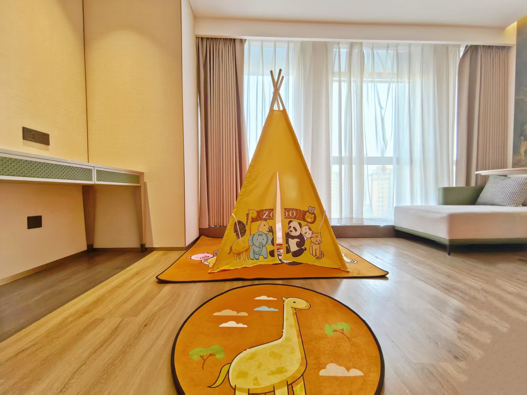 曼享动物家园亲子房