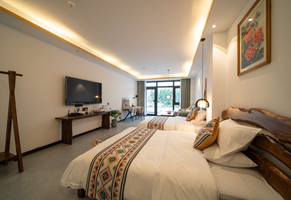 Nalati Town Valley Secret Land Homestay Guestroom - Garden-View (2 Beds) (Sofa)