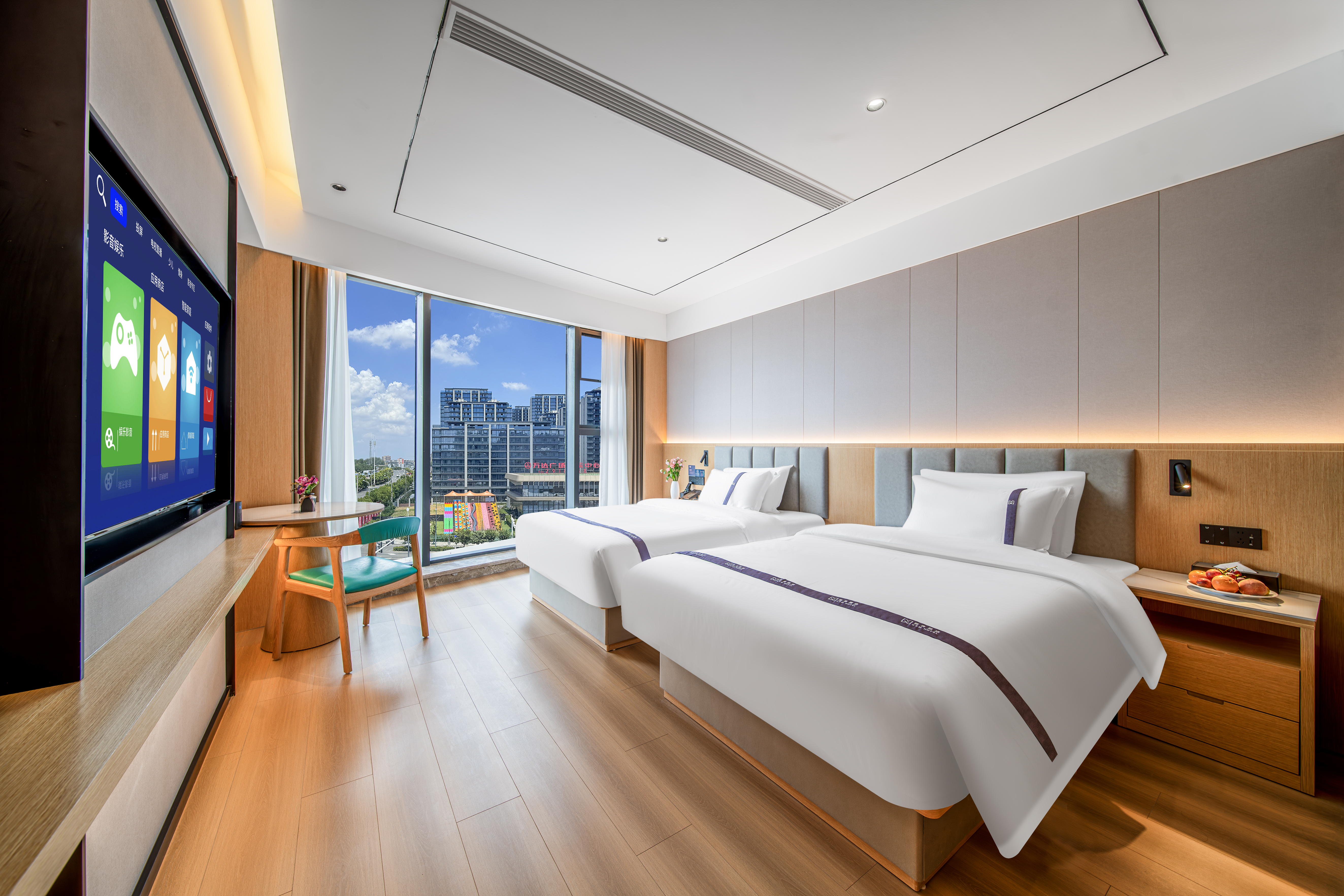 格美豪华双床房（迷你小冰箱）