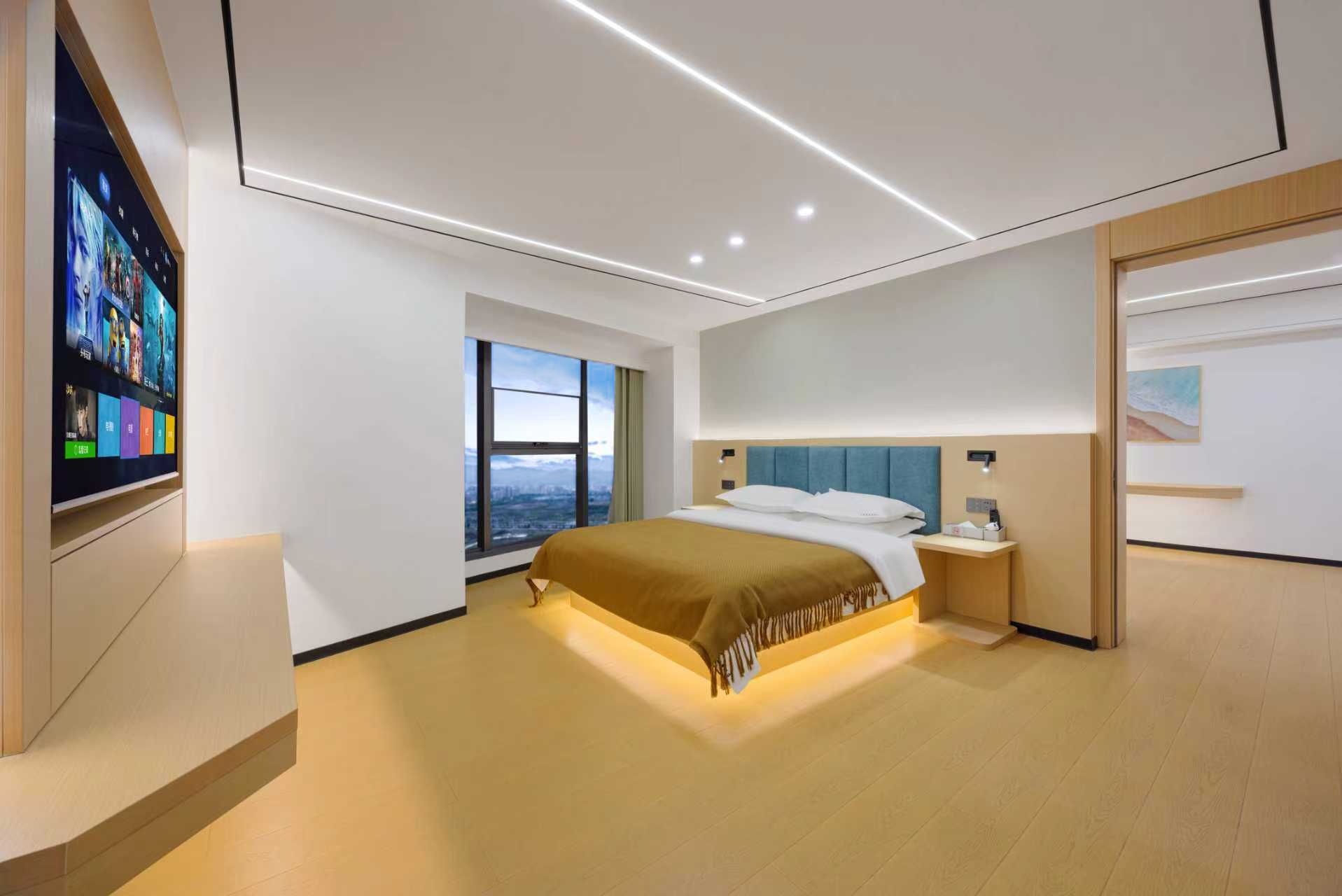 高空观澜套房（静赏万家灯火+定制静眠床品+小冰箱+智能马桶）