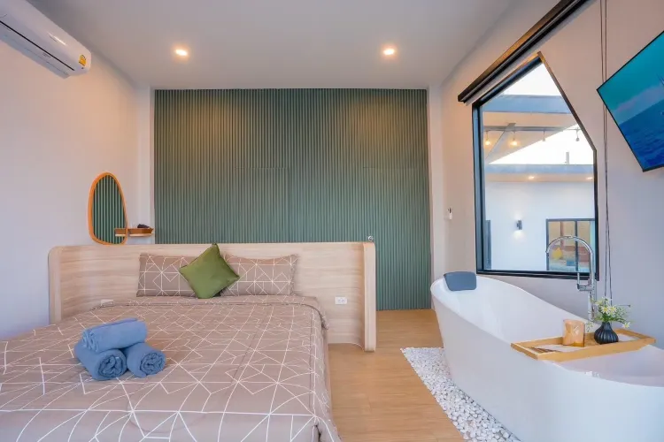 วิลลาสระว่ายน้ำ 3 ห้องนอน