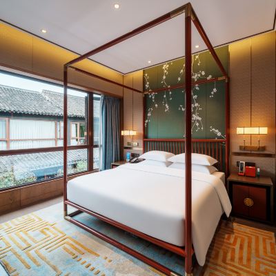 錦堂行館庭院大床房 烏鎮錦堂行館優惠