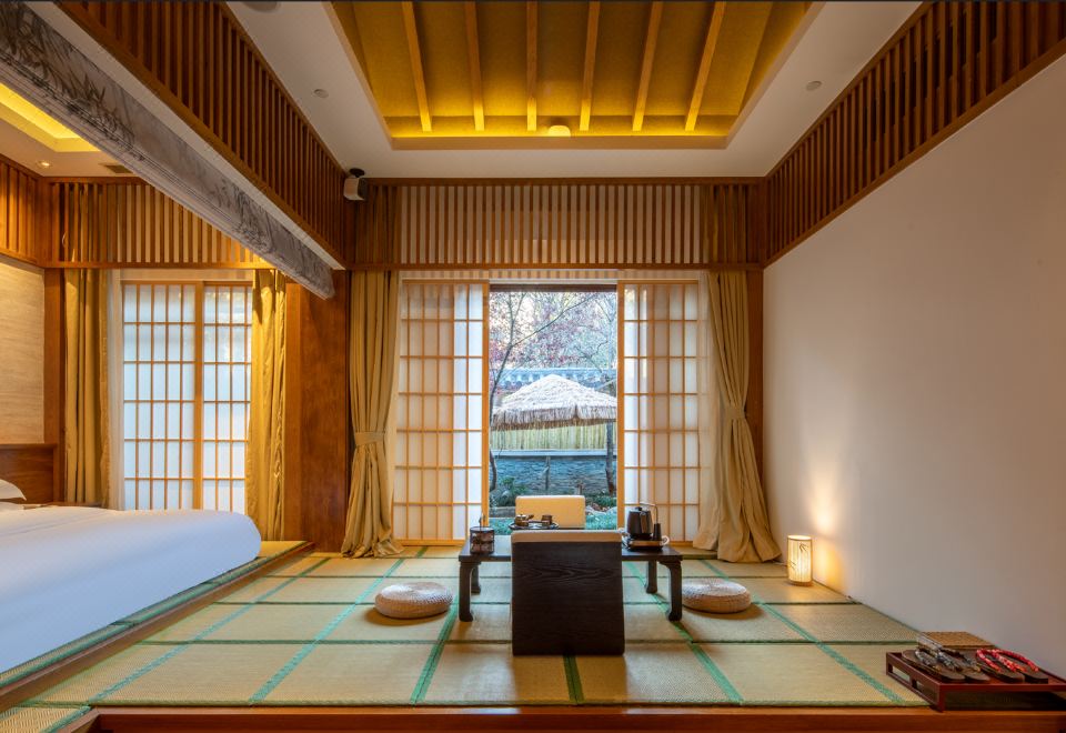 舞月私人湯屋（靜享浪漫·庭院私湯·唐風榻榻米）